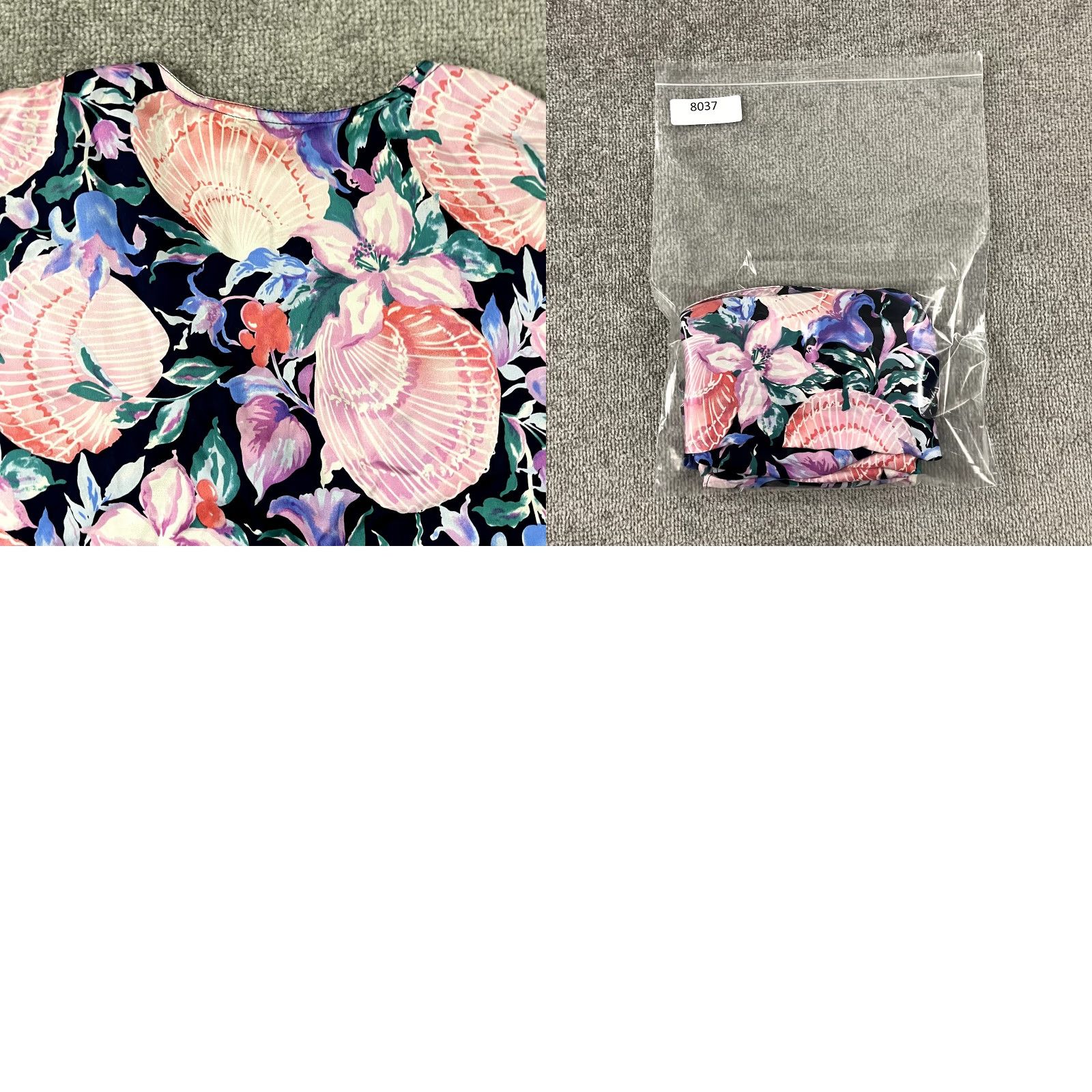 Victoria's Secret Victoria's Secret Shirt Women Medium Silk Floral Shell Tunic Lingerie Nightgown Multicolor V-Neck Button-Up Womens Size M / US 6-8 / IT 42-44 - 8 Thumbnail