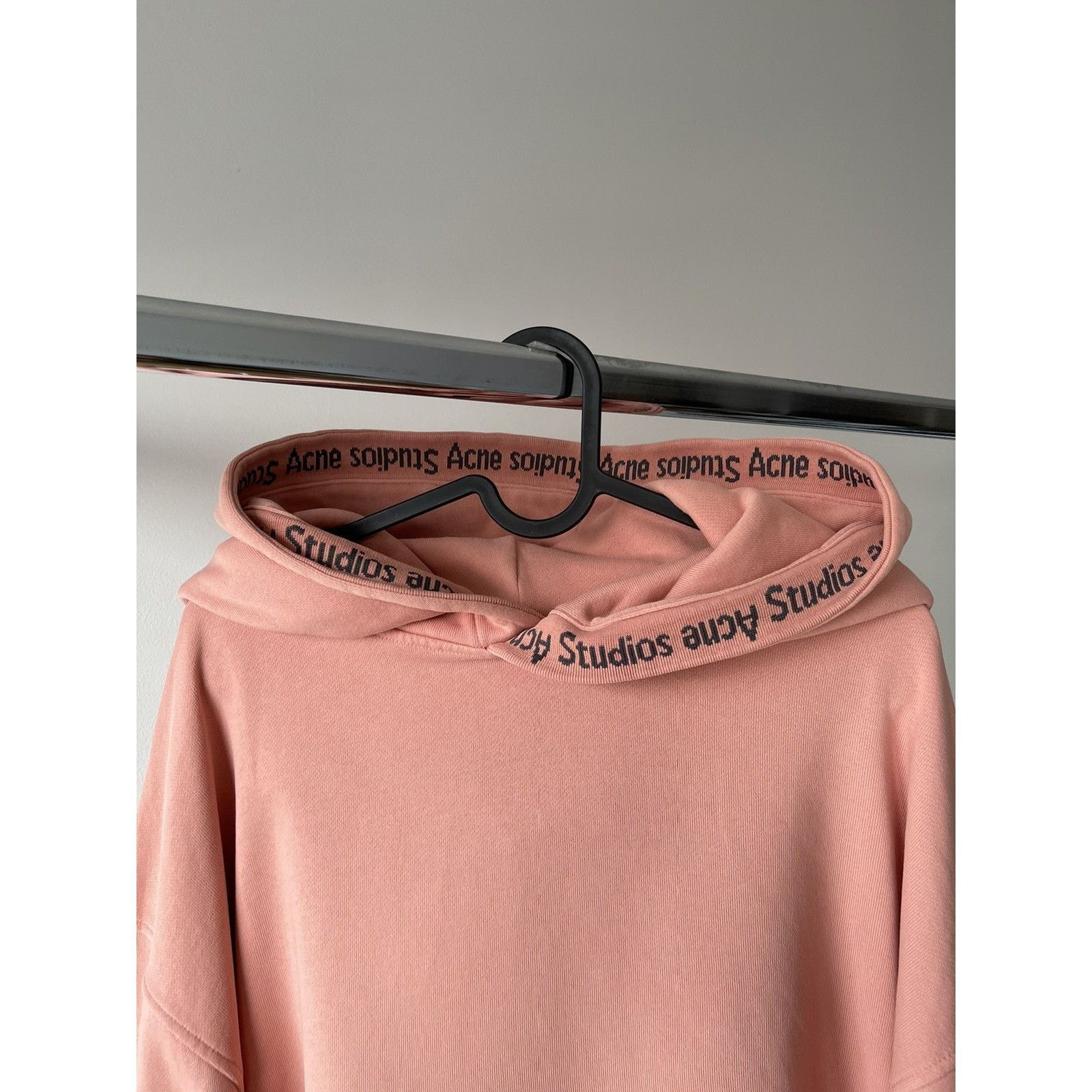 Acne Studios Acne studios hooded logo cropped sweatshirt hoodie Size M / US 6-8 / IT 42-44 - 2 Thumbnail