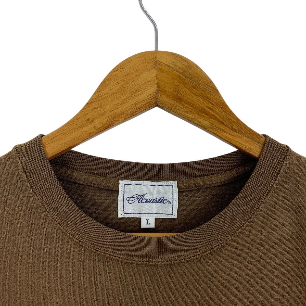 Japanese Brand ACOUSTIC japapenese brand decide policy spellout tee Size US L / EU 52-54 / 3 - 7 Thumbnail