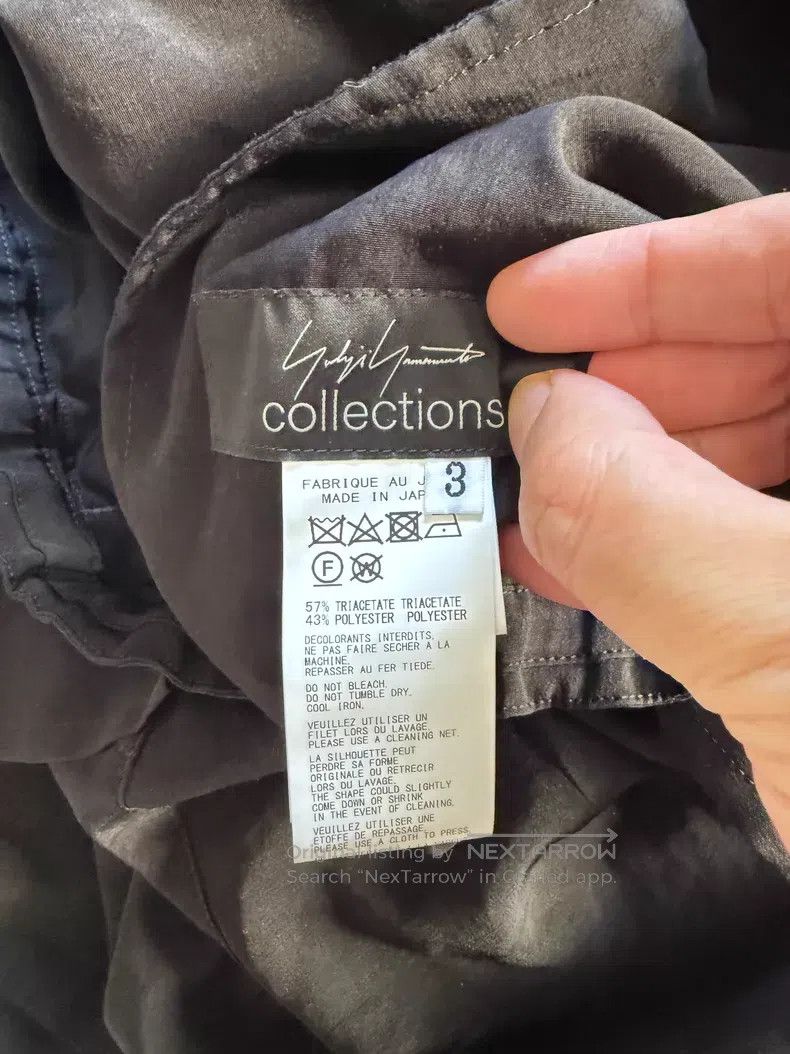 Yohji Yamamoto Yohji Yamamoto size 3 24ss triacetate hakama culottes pants Size 26" / US 2 / IT 38 - 6 Thumbnail