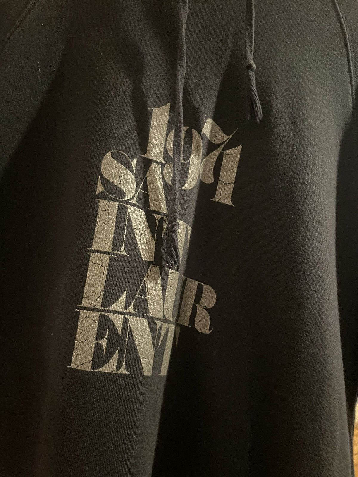 Saint Laurent Paris Saint Laurent 1971 Hoodie Size US M / EU 48-50 / 2 - 2 Thumbnail
