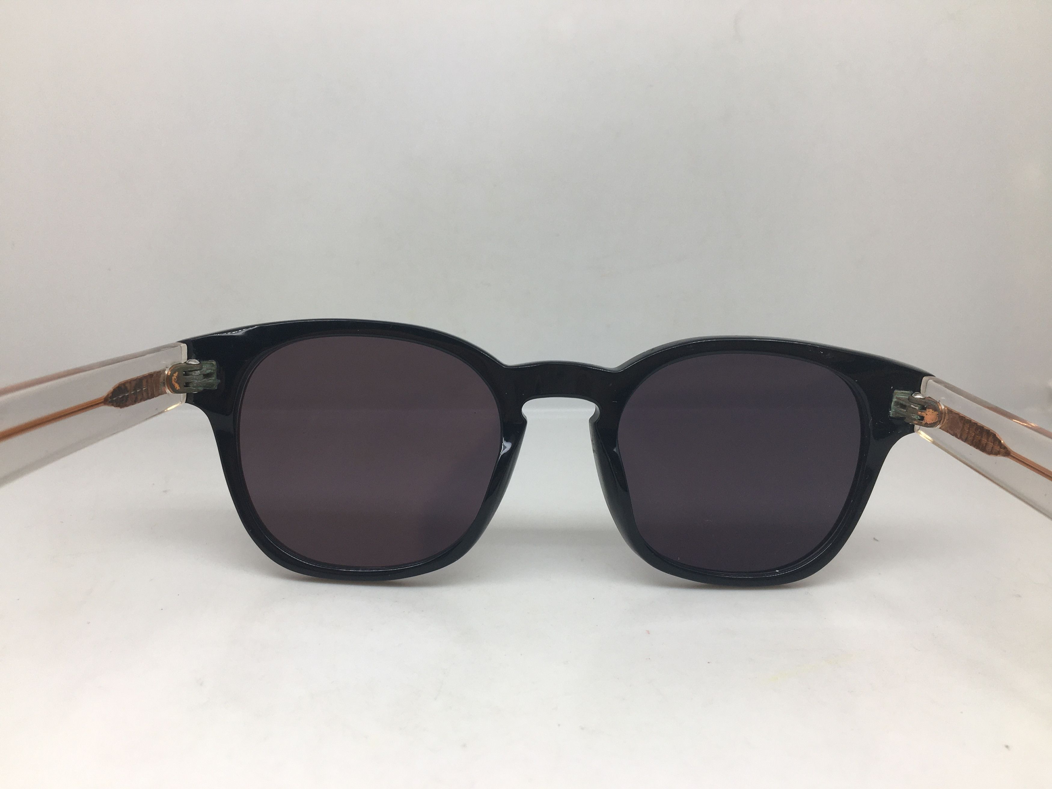 Other Handmade Black Acetate Retro Sunglasses Frame Key Hole Size ONE SIZE - 4 Thumbnail