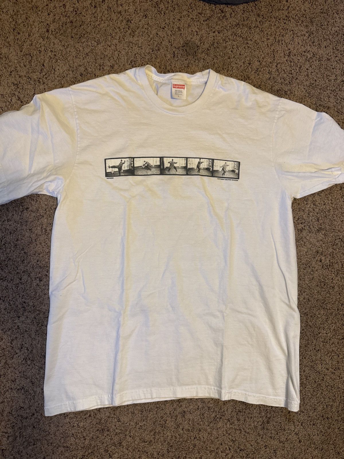 Supreme Supreme Milford Graves T Shirt Size US L / EU 52-54 / 3 - 1 Thumbnail