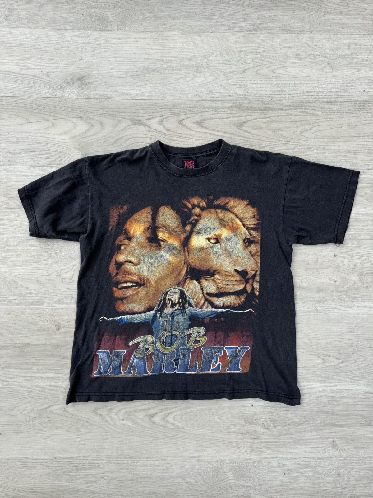 Bob Marley vintage Bay Club t shirt rap tee