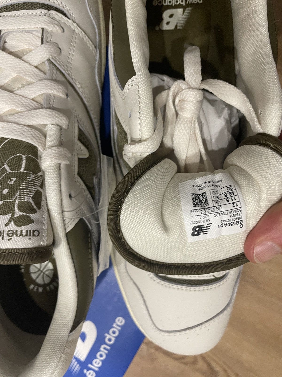 Aime Leon Dore × New Balance White Olive Aime Leon Dore X New Balance size 12 Size US 12 / EU 45 - 9 Thumbnail