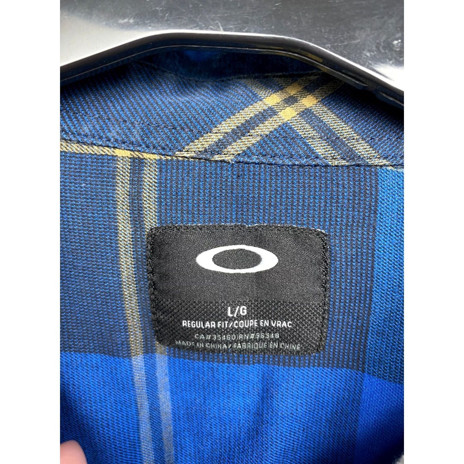 Oakley Oakley Mens Outdoor Flannel Plaid Shirt L Size US L / EU 52-54 / 3 - 4 Thumbnail