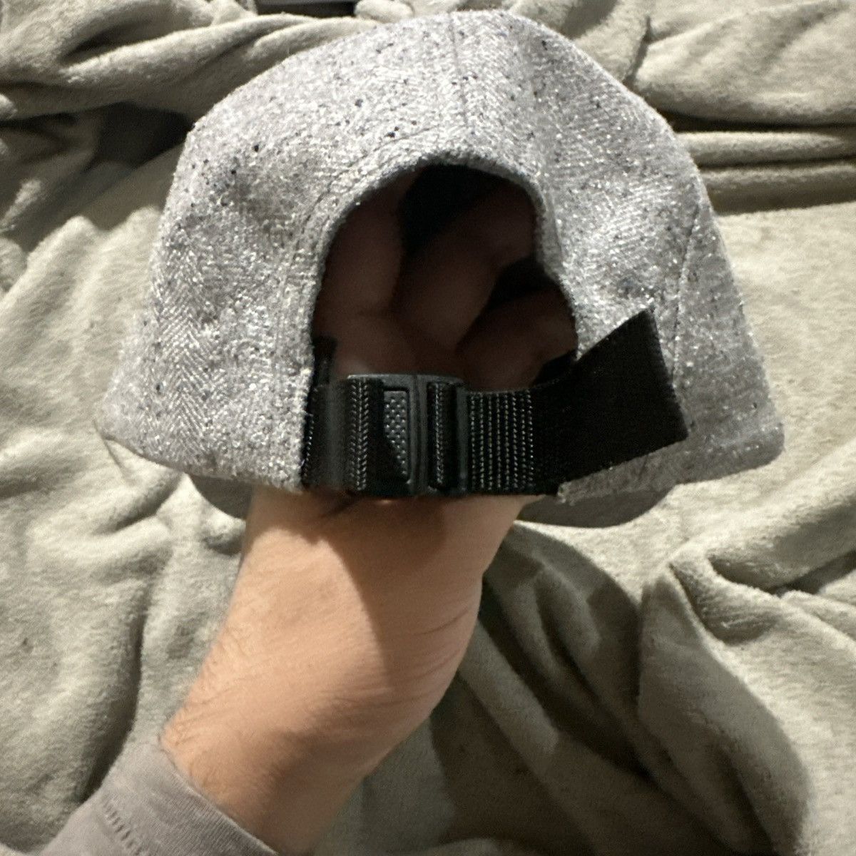Supreme Supreme Herringbone Donegal Camp Cap Gray Grey Blue SS12 Size ONE SIZE - 3 Thumbnail