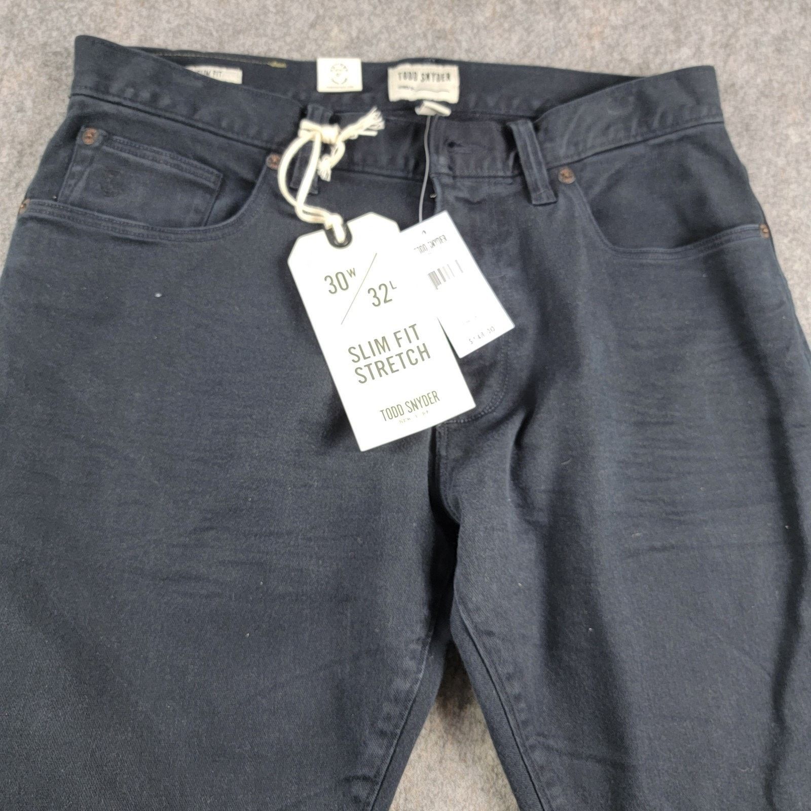 Todd Snyder Todd Snyder Slim Fit Garment Dyed Stretch Jeans *Read* Size US 30 / EU 46 - 3 Thumbnail