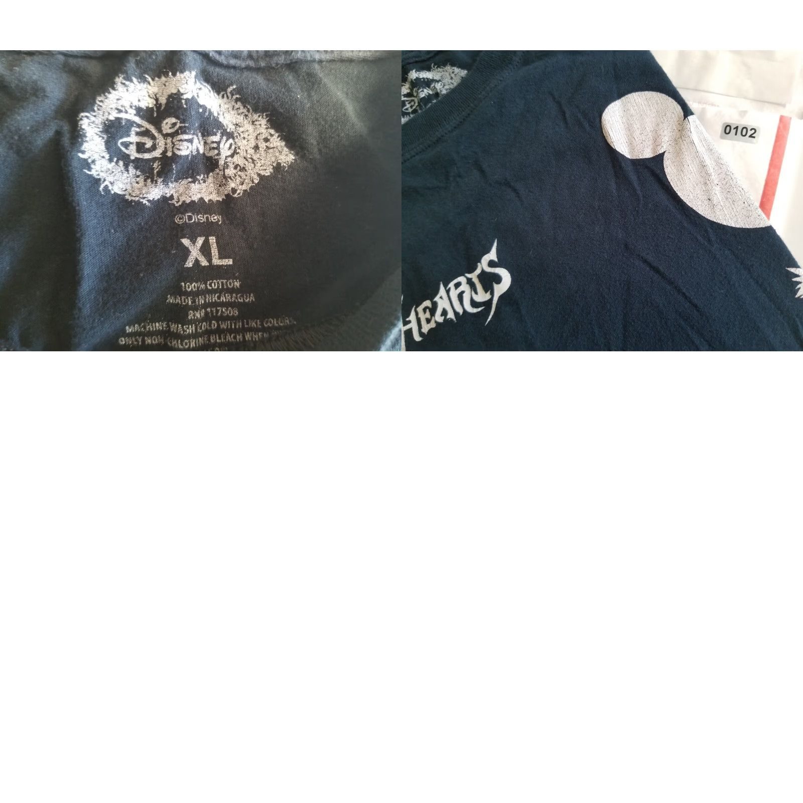 Disney VINTAGE Disney Kingdom Hearts T Shirt Navy Blue Mens XL Size US XL / EU 56 / 4 - 8 Thumbnail