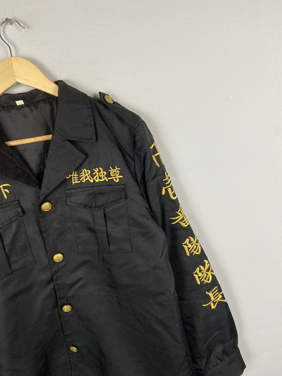 Japanese Brand VINTAGE JAPAN SCRIPT YAKUZA JACKET Size US XL / EU 56 / 4 - 8 Thumbnail
