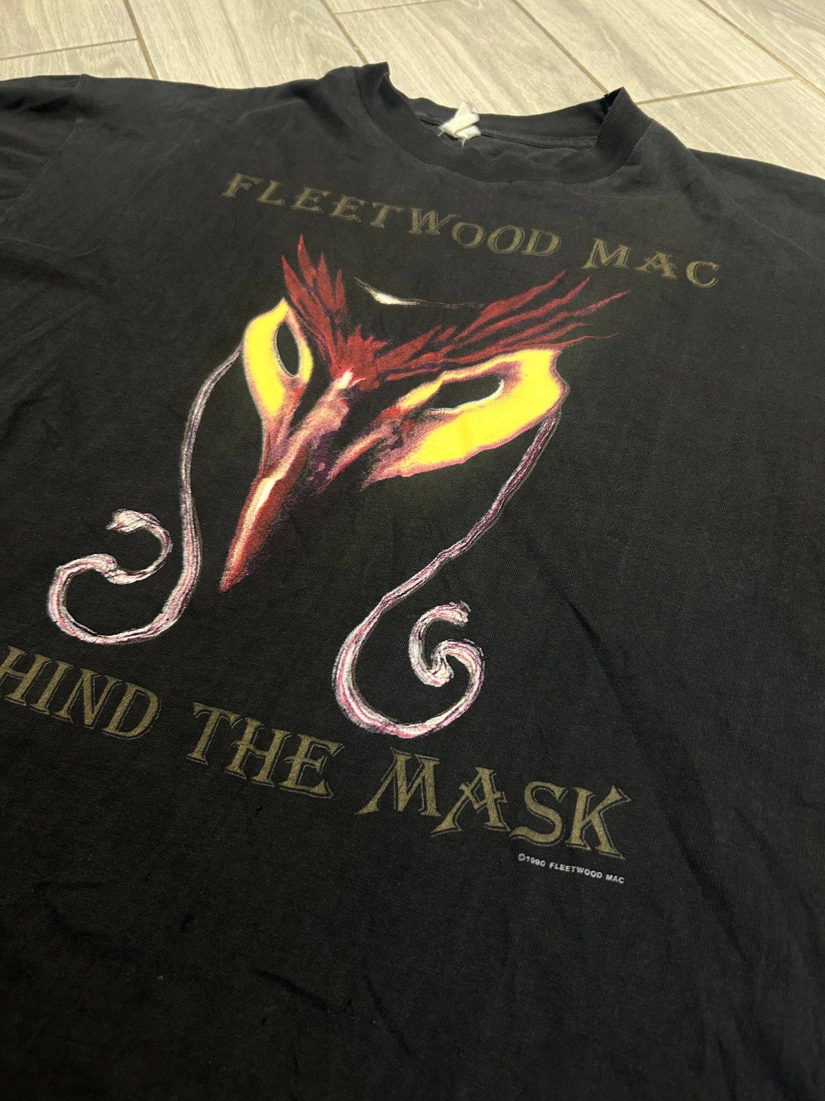Vintage Vintage New Fleetwood 1990 Tour Behind The Mask Stevie Nicks Size US XL / EU 56 / 4 - 3 Thumbnail