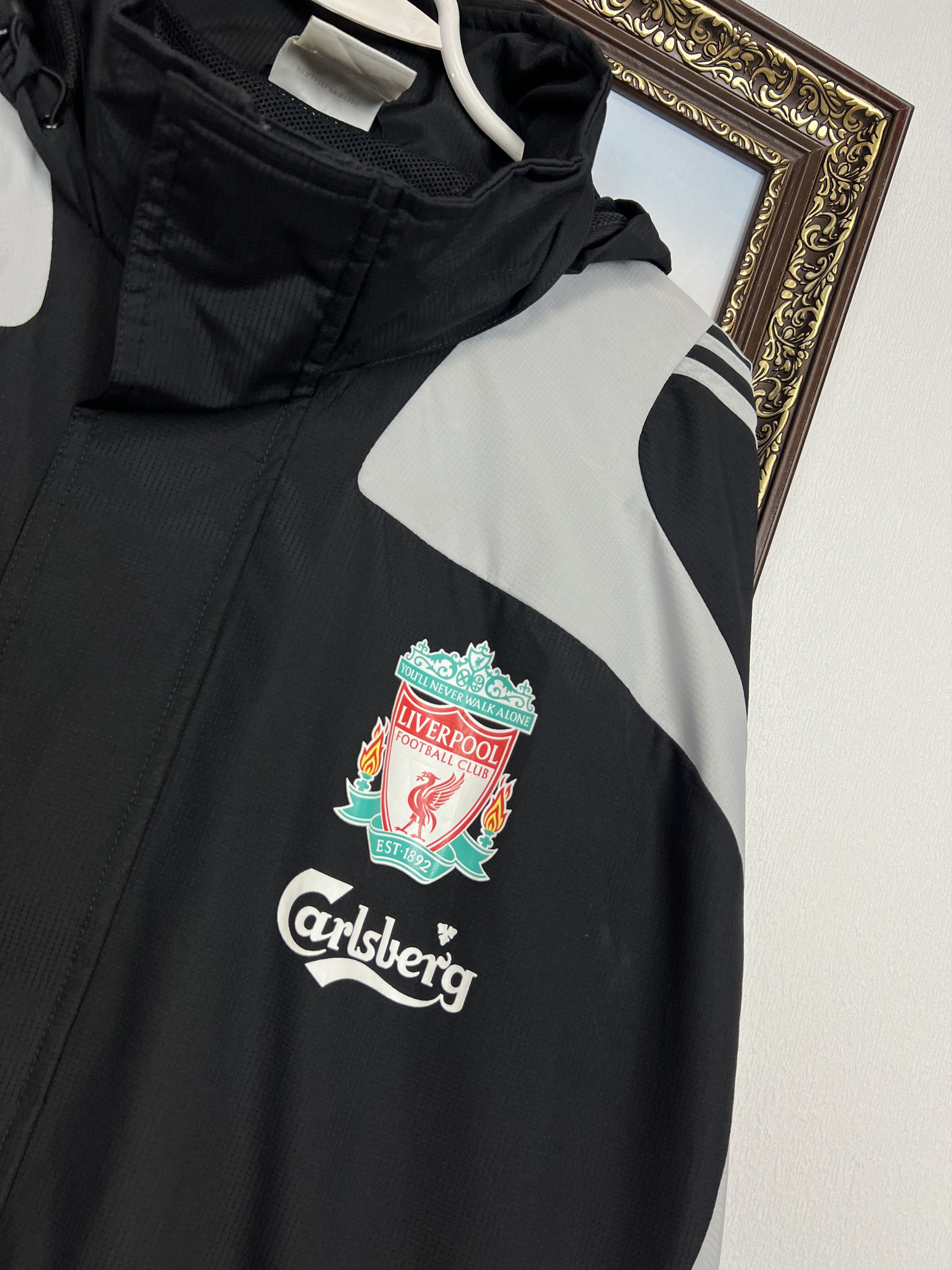 Adidas Vintage Adidas Liverpool Football Jacket Soccer Track Top Size US L / EU 52-54 / 3 - 3 Thumbnail