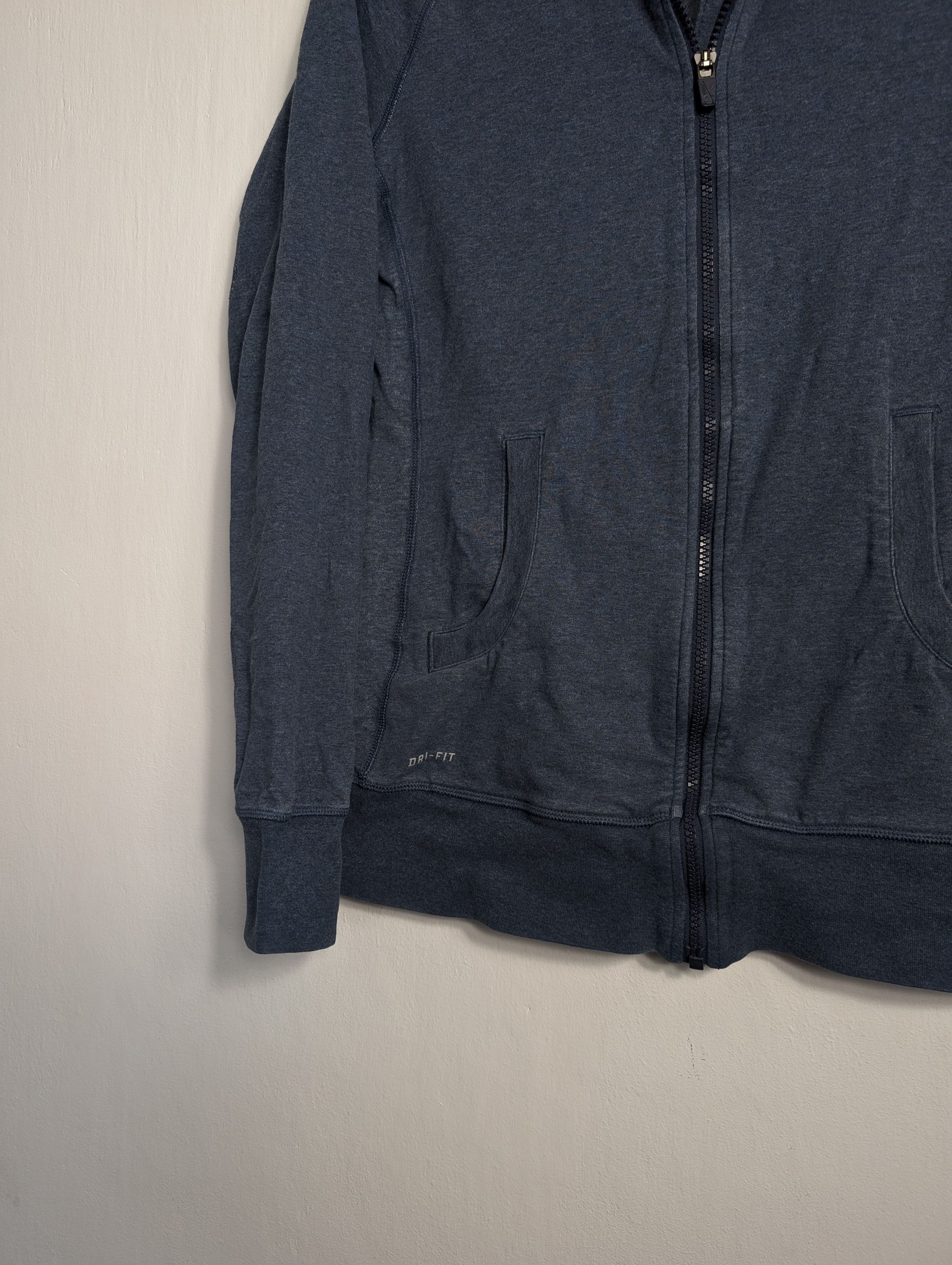 Nike Nike Zip Hoodie Sportswear Gym Dri-Fit Size L / US 10 / IT 46 - 3 Thumbnail