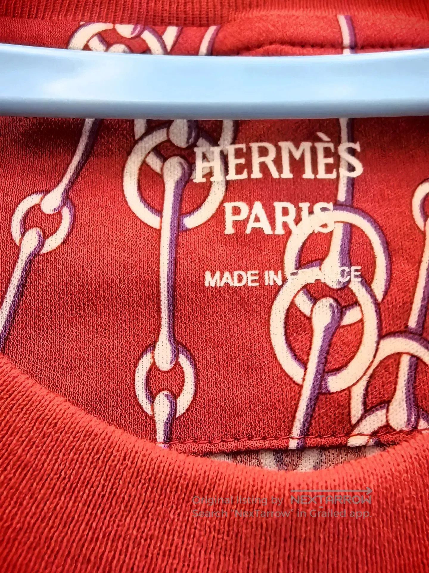 Hermes Hermes Red Patterned Dress. Size US XS / EU 42 / 0 - 3 Thumbnail