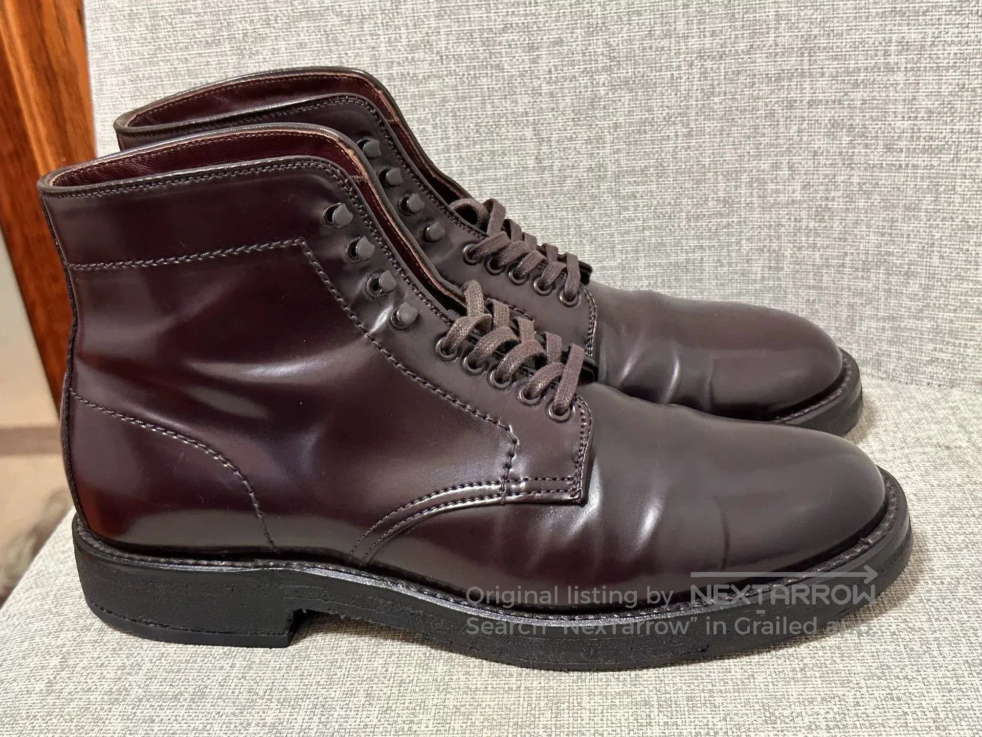 Alden Alden 379x Shell Cordovan Boots. Size US 7 / EU 40 - 2 Thumbnail
