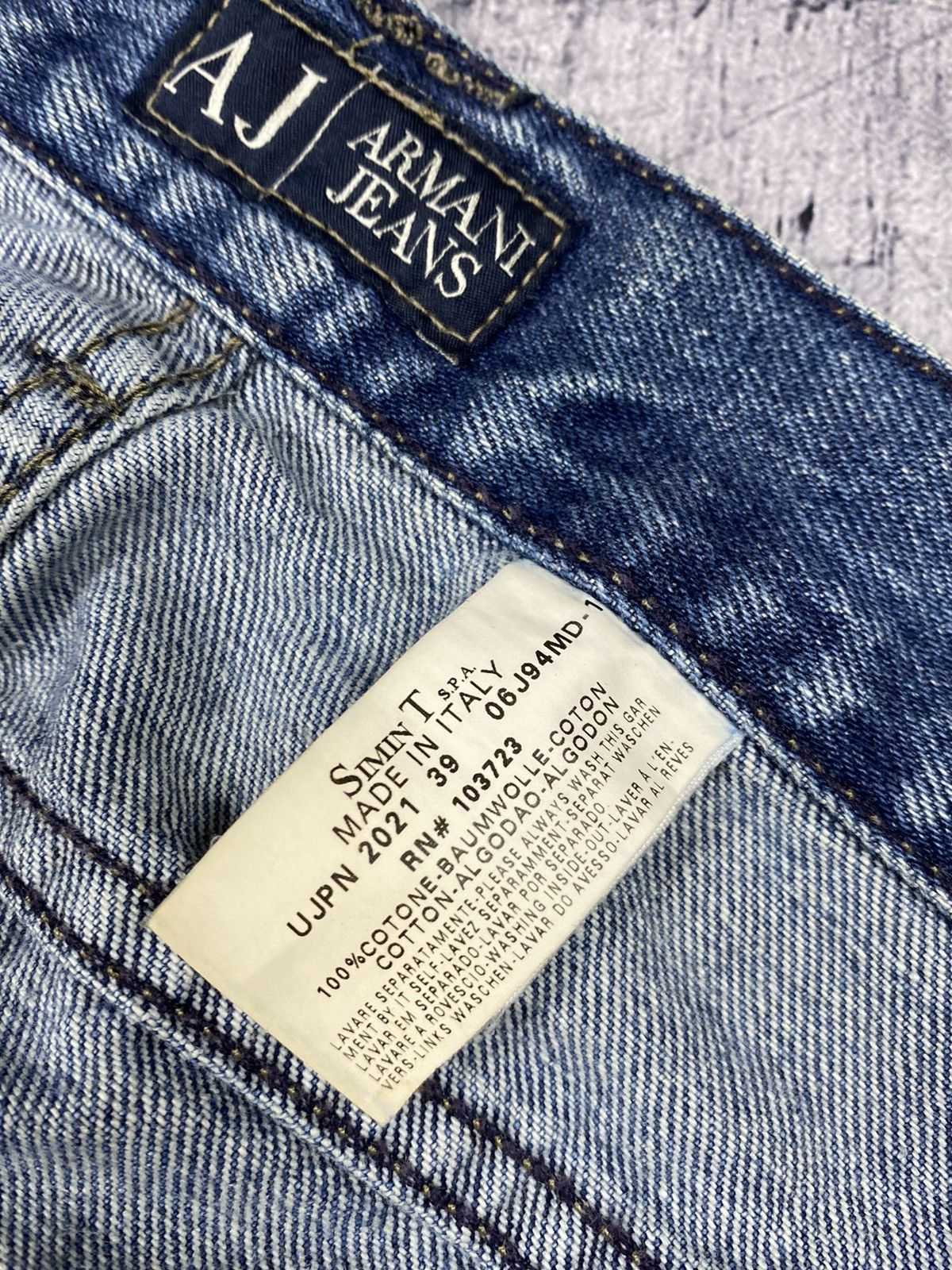 Emporio Jeans Jeans Lavaggio Al The Vintage 90s Emporio Armani