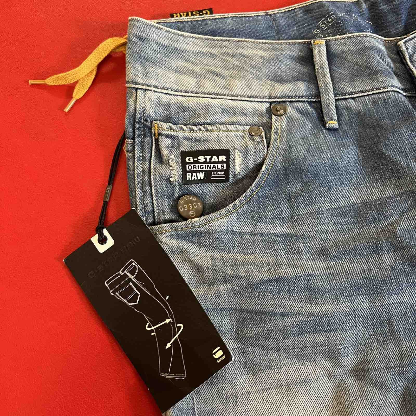 G-Star Rare G-Star Denim Jeans Distressed Sz 28 Size US 28 / EU 44 - 3 Thumbnail