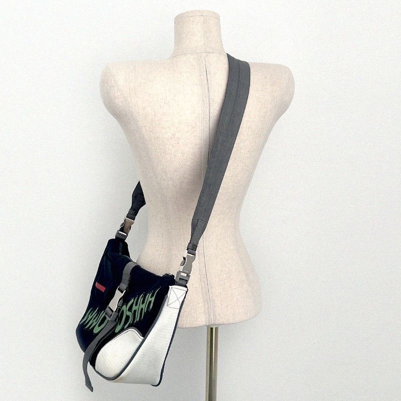 Prada Prada Sports woosh patch messenger bag Size ONE SIZE - 3 Thumbnail