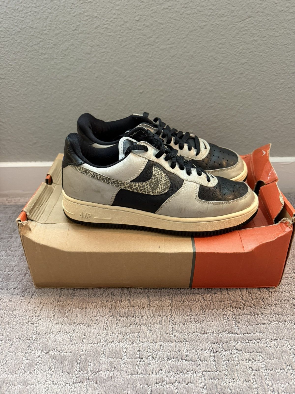 Nike 2001 Nike AF1 B Size US 9.5 / EU 42-43 - 3 Thumbnail