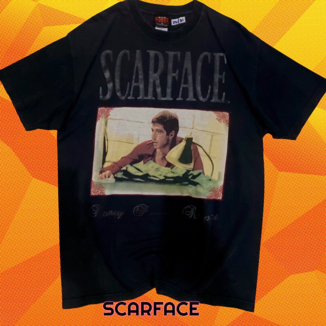Band Tees SCARFACE - Money Power Respect Tee Size US L / EU 52-54 / 3 - 1 Thumbnail