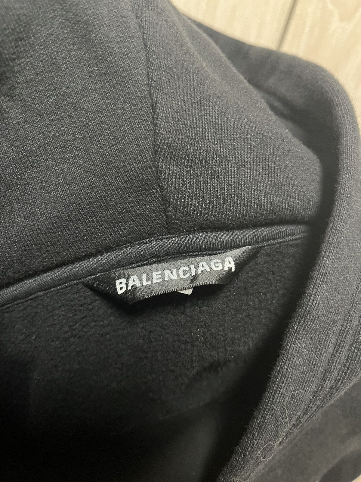 Balenciaga sample ballenciaga gothic hoodie Size US M / EU 48-50 / 2 - 5 Thumbnail