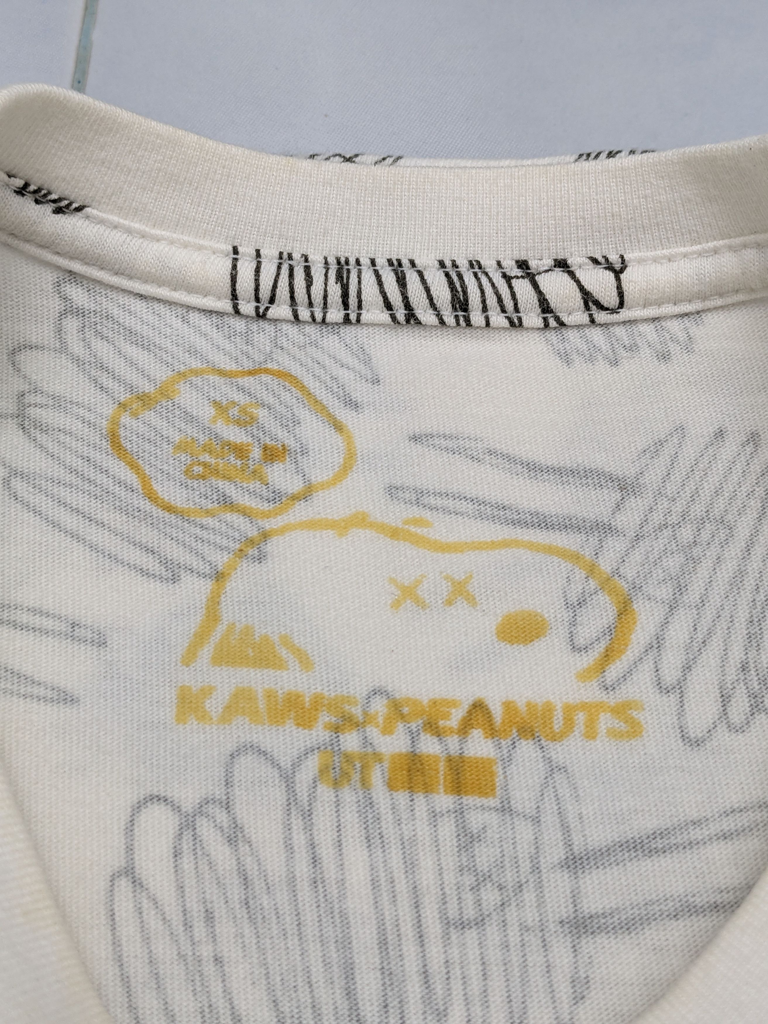 Kaws × Peanuts JAPANESE BRAND X KAWS TSHIRT Size US XS / EU 42 / 0 - 8 Thumbnail