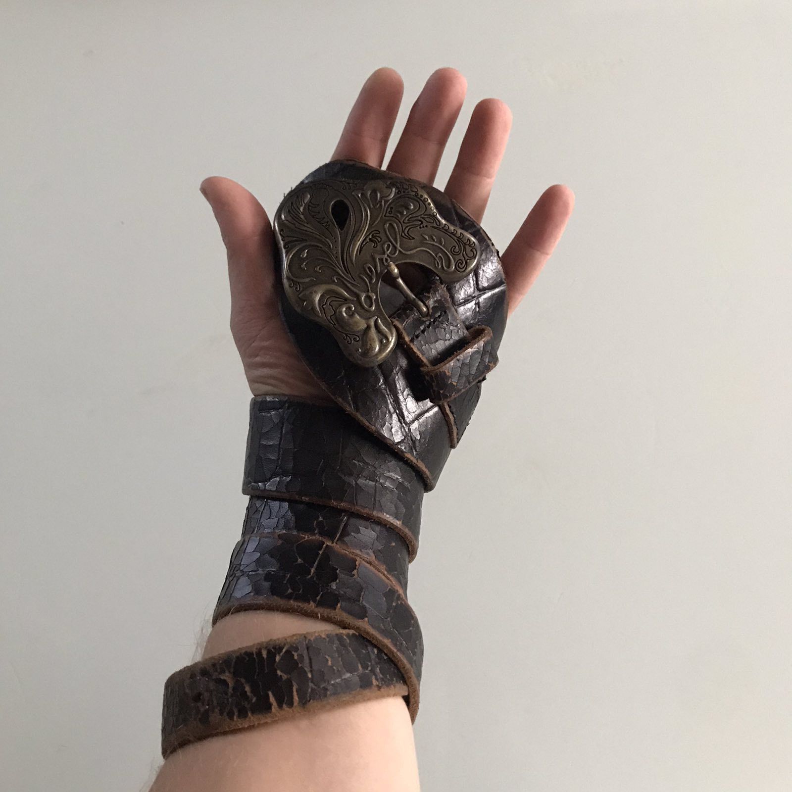 Diesel Vintage Y2K Diesel Leather Snake Belt 90s Size ONE SIZE - 1 Thumbnail