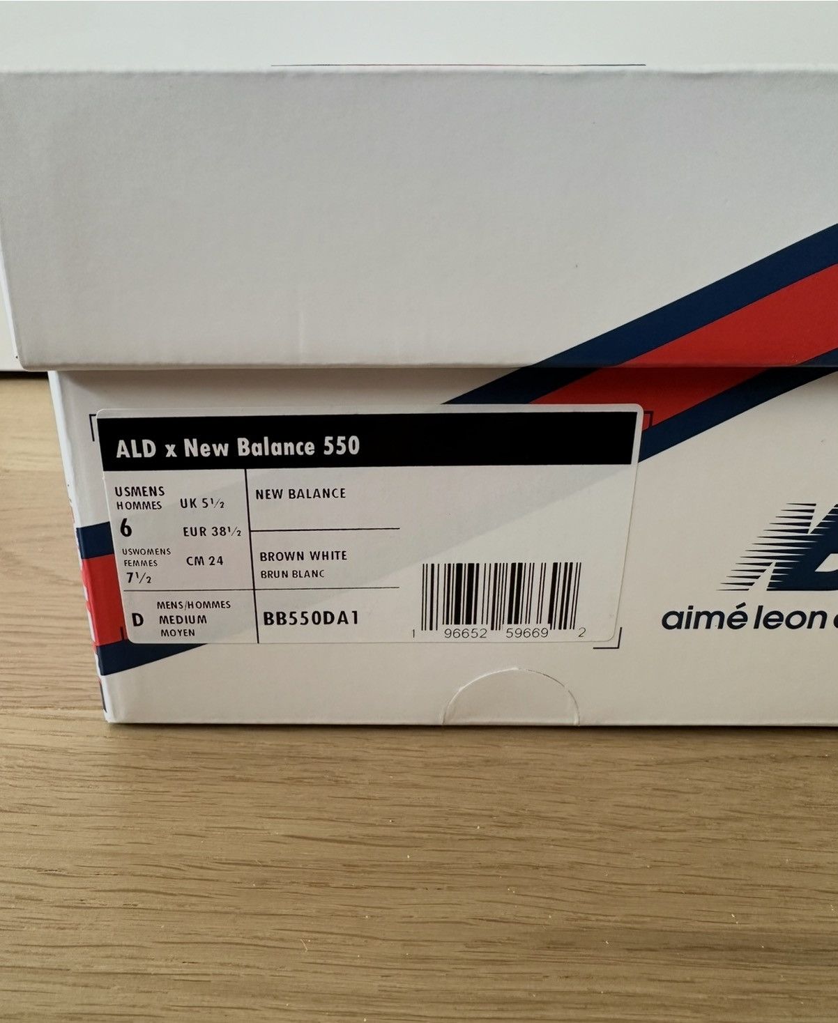 Aime Leon Dore × New Balance ALD x New Balance 550 Size US 7.5 / IT 37.5 - 3 Thumbnail