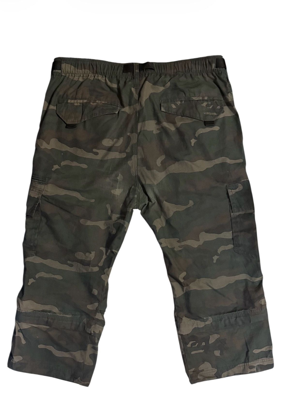 Japanese Brand PARALYSER Cargo Pants Camouflage ARMY Vintage Size US 33 - 2 Thumbnail
