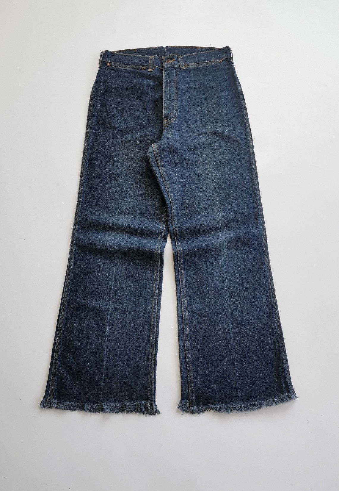 Levi's Flared Vintage 70s Levis Fresh Produce Hippie Jeans Size US 30 / EU 46 - 7 Thumbnail