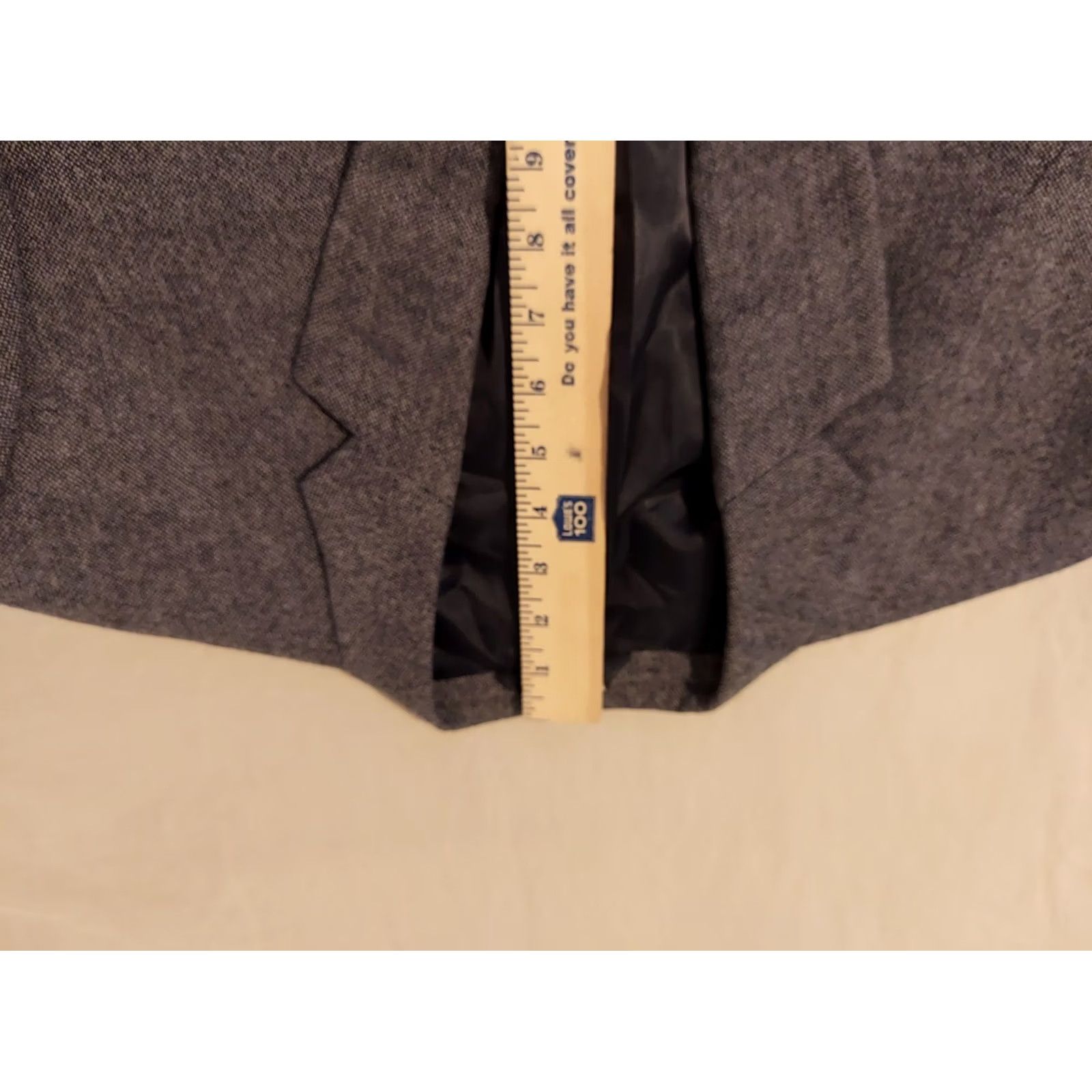 Banana Republic Banana Republic Blazer Wool Jacket 46L Gray Mens Jacket Blazer 2 Piece Wool Gray 46 Mens Size 46R - 4 Thumbnail
