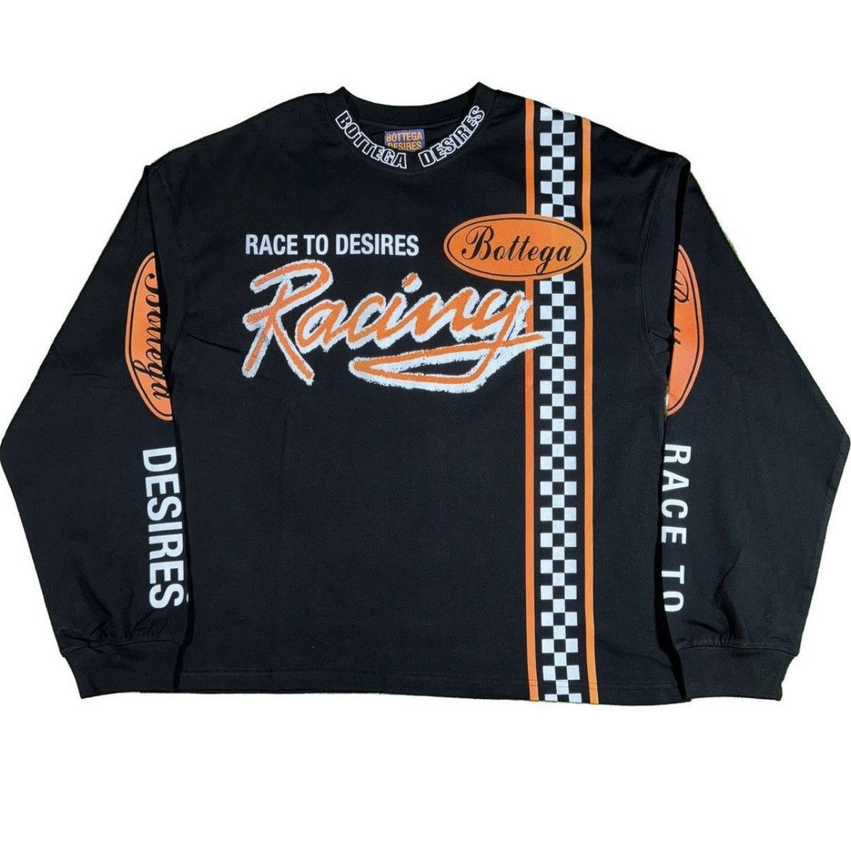 Bottega Desires Bottega Desires Race To Desires Longsleeve Size US XXL / EU 58 / 5 - 1 Thumbnail