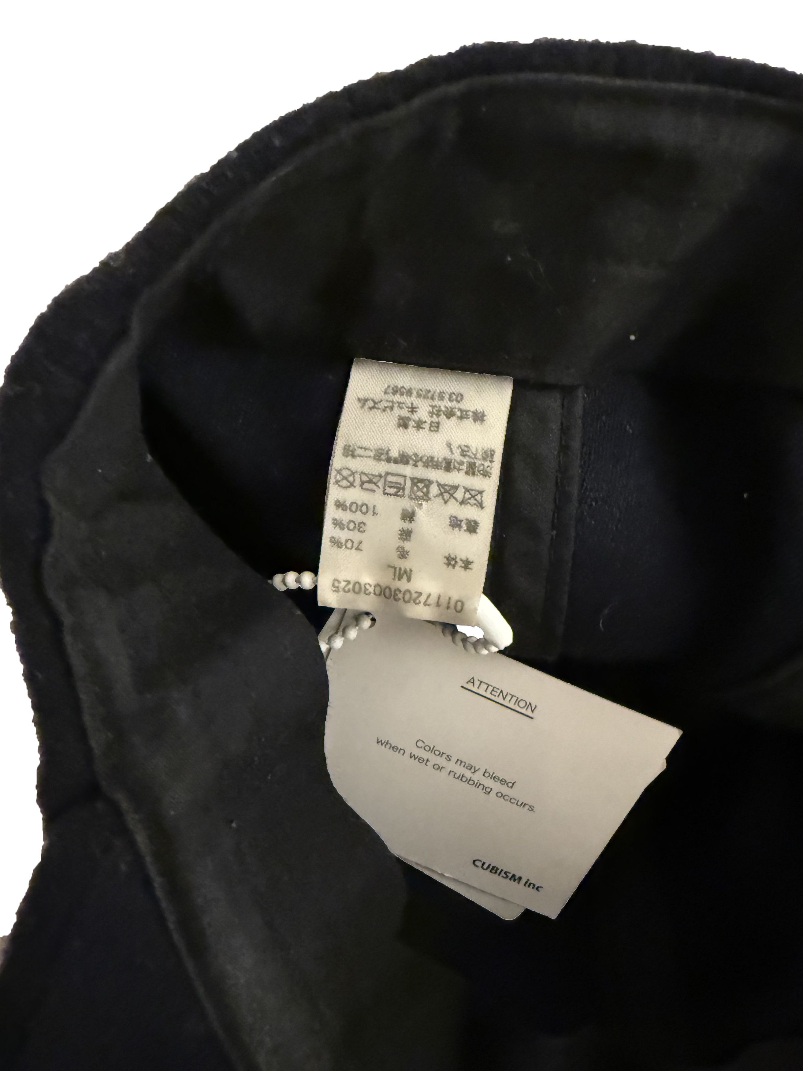 Visvim [M/L] VISVIM EXCELSIOR WOOL CAP HAT NAVY Size ONE SIZE - 7 Thumbnail