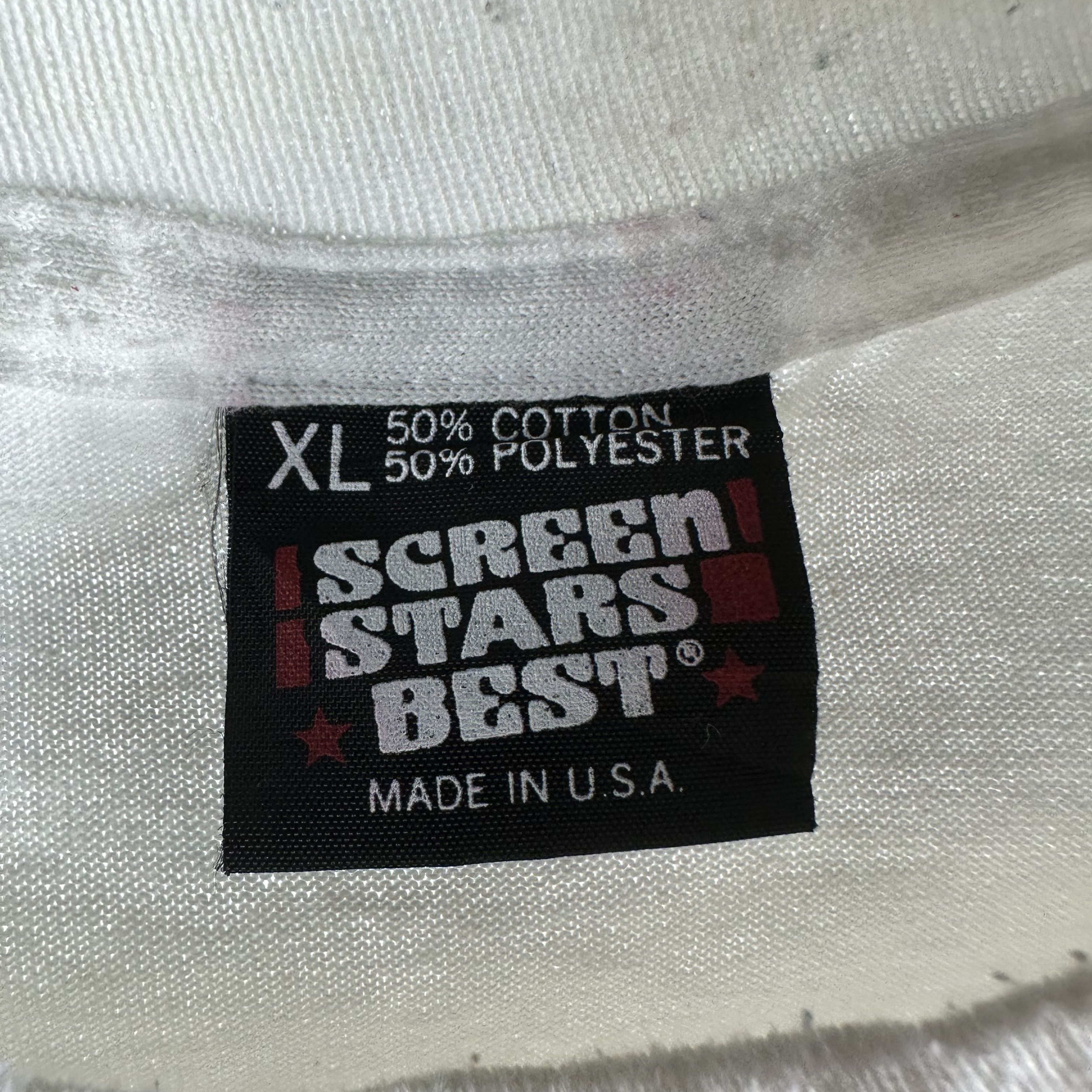 Vintage 80s Wolfram Video The Pleasure of More Hits Movie Store Tee Size US XL / EU 56 / 4 - 5 Thumbnail