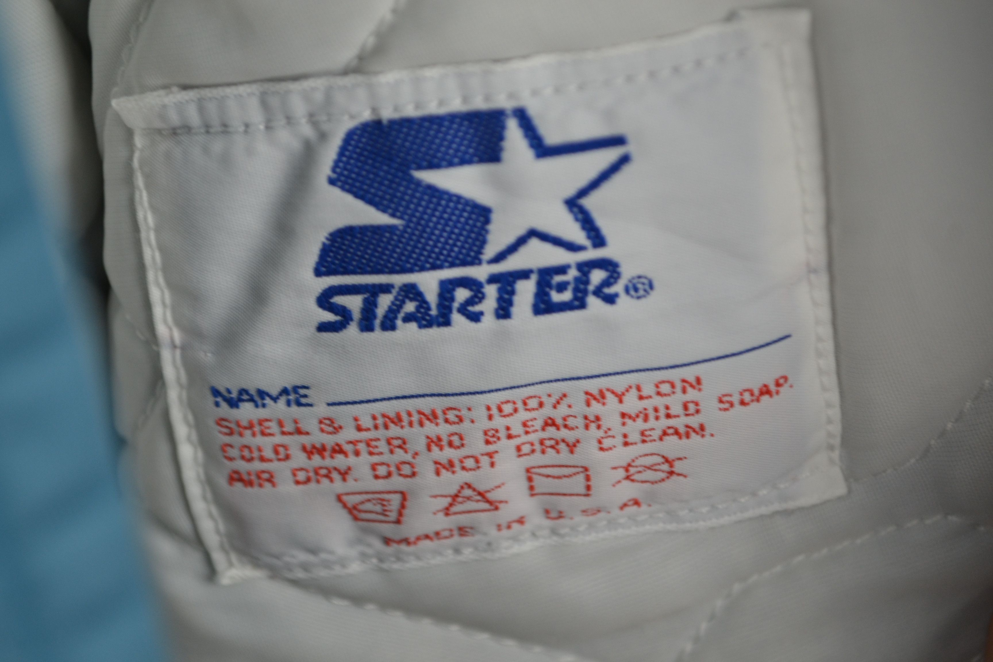 Starter Vintage NCAA Starter University Of North Carolina Jacket Size US M / EU 48-50 / 2 - 14 Thumbnail