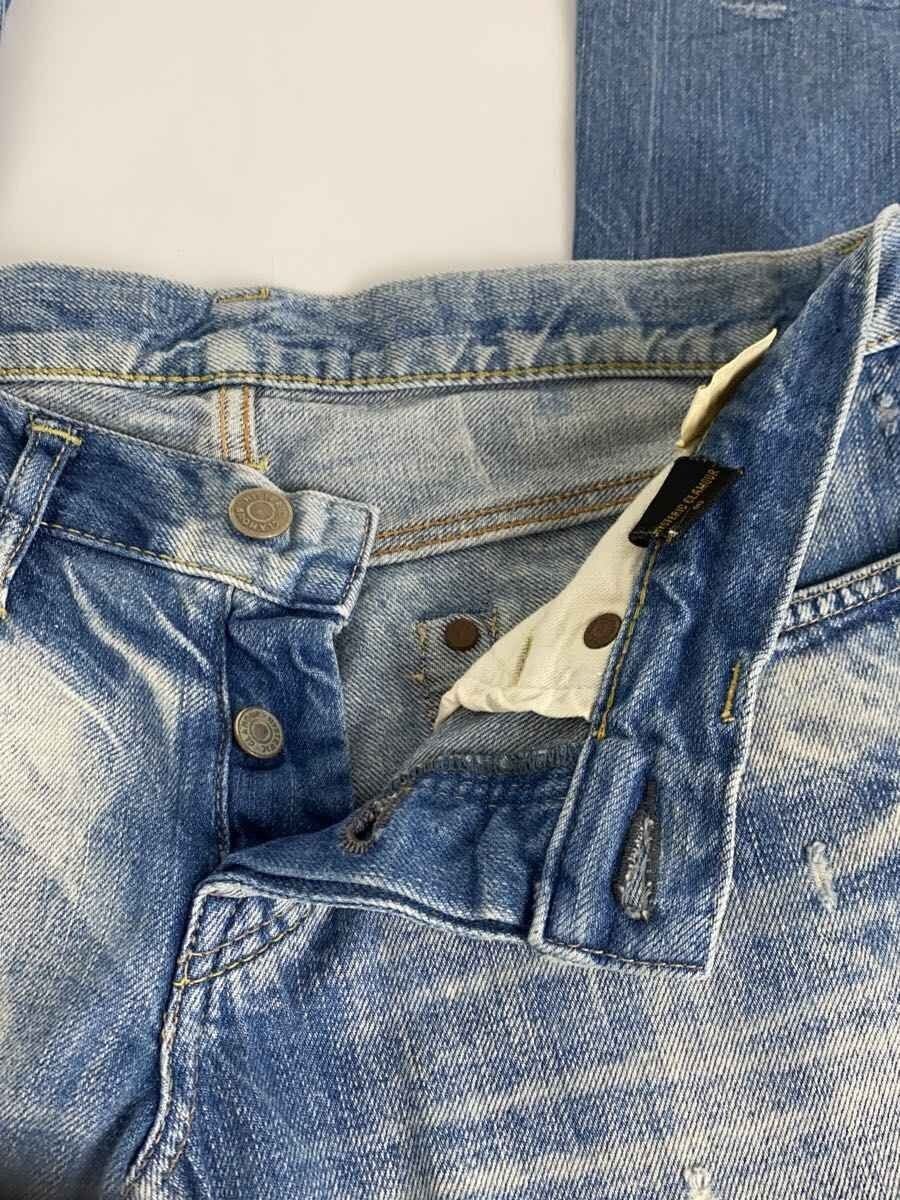 Hysteric Glamour Distressed Flared Denim Jeans Size US 31 - 3 Thumbnail