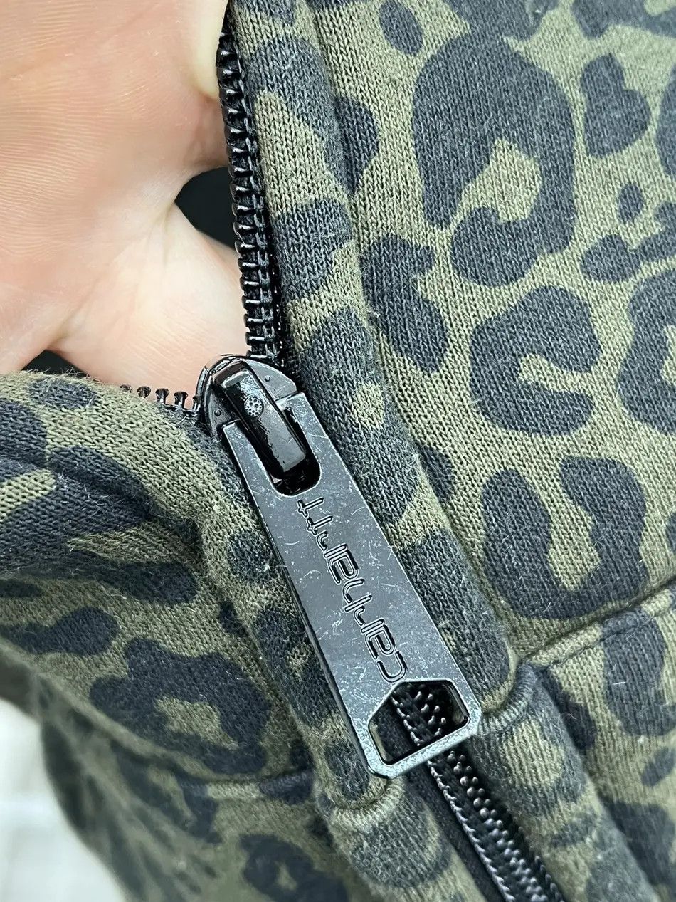 Carhartt Carhartt Leopard Zip Fleece Hoodie Size US S / EU 44-46 / 1 - 5 Thumbnail