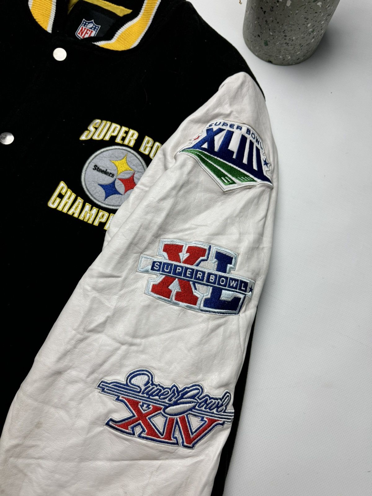 NFL × Vintage Rare vintage NFL Stealers Super Bowl jacket y2k Size US XXL / EU 58 / 5 - 5 Thumbnail