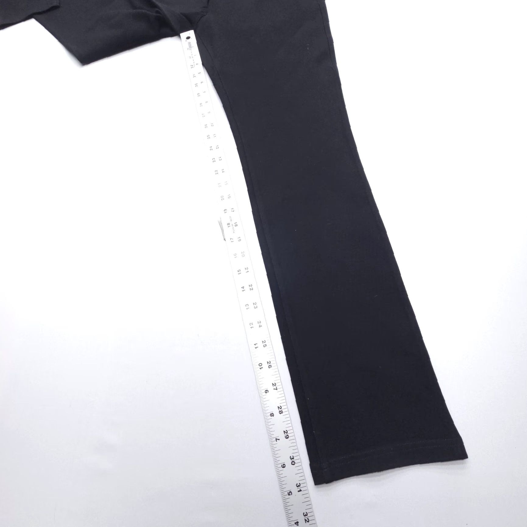 Eileen Fisher Eileen Fisher Stretch Slim Ponte Pants Black 10 Womens Slim Straight Non Vintage Easy Care Ponte Knit Regular Rise Flat Front Button 31 In Inseam Size 32" / US 10 / IT 46 - 4 Thumbnail