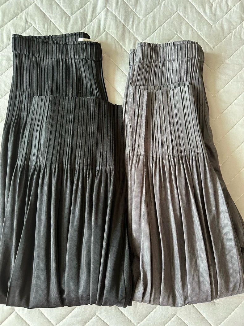 Issey Miyake issey miyake size:3 Grey puff pants 2505-Nextarrow Size US 26 / EU 42 - 3 Thumbnail