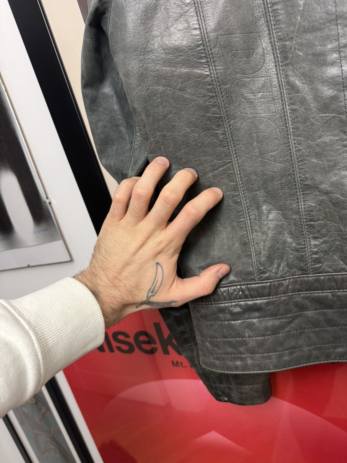 Ducati Vintage Y2k Puma x Ducati Leather Jacket Sample Biker Moto Size US M / EU 48-50 / 2 - 5 Thumbnail