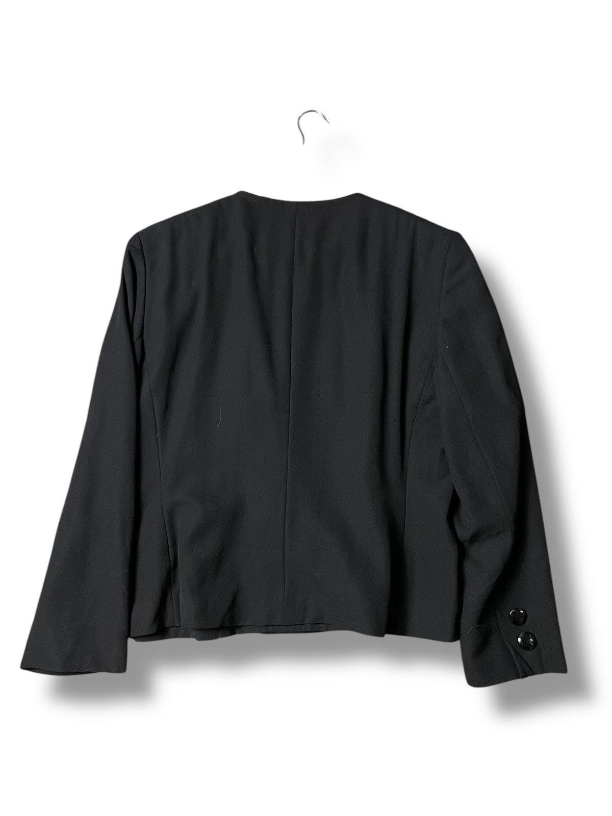 Designer × Givenchy × Vintage GIVENCHY Women’s Double Breasted Crop Coat (99) Size XS / US 0-2 / IT 36-38 - 4 Thumbnail