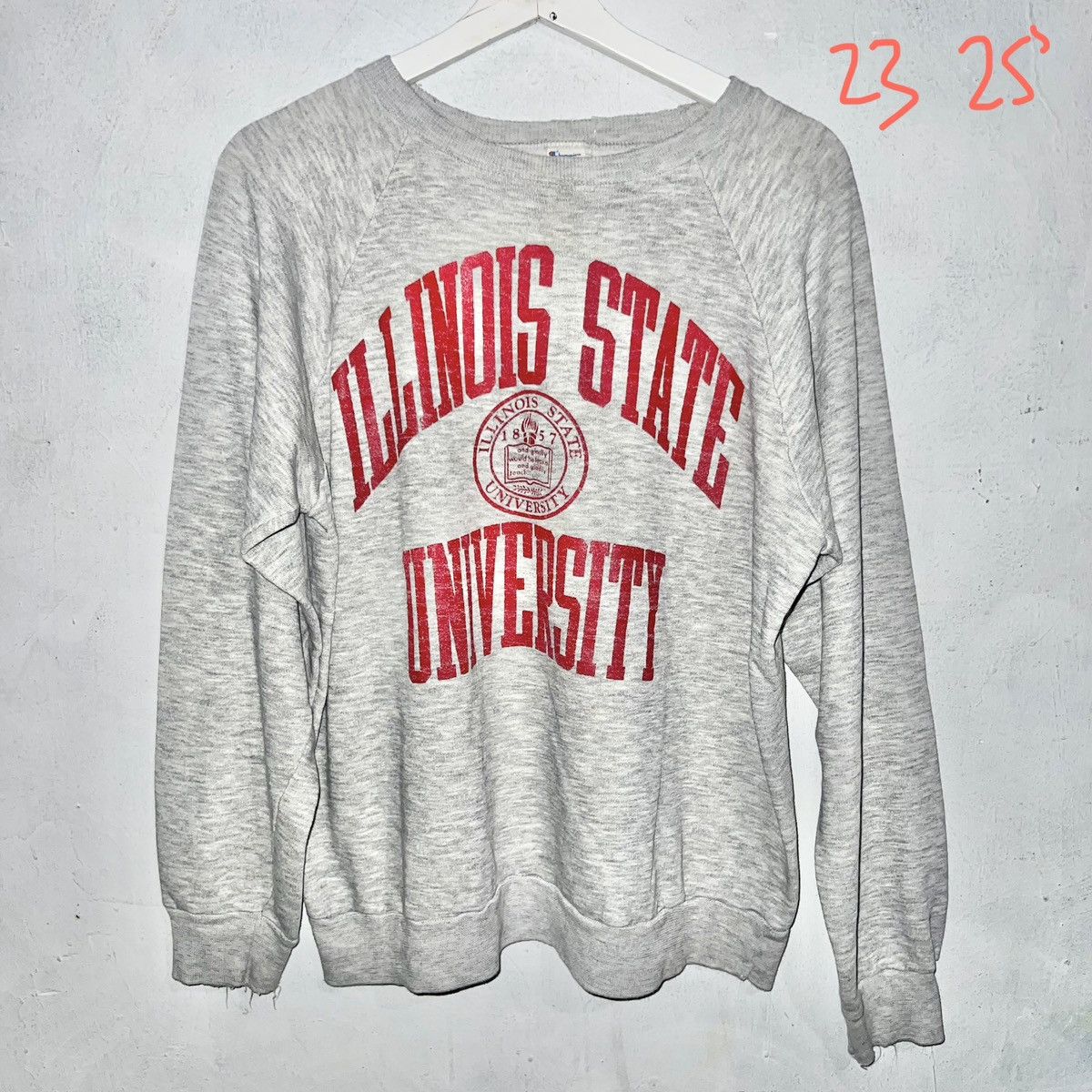Champion 23x25 Vintage CHAMPION Illinois State University Pullover Size XL / US 12-14 / IT 48-50 - 1 Thumbnail