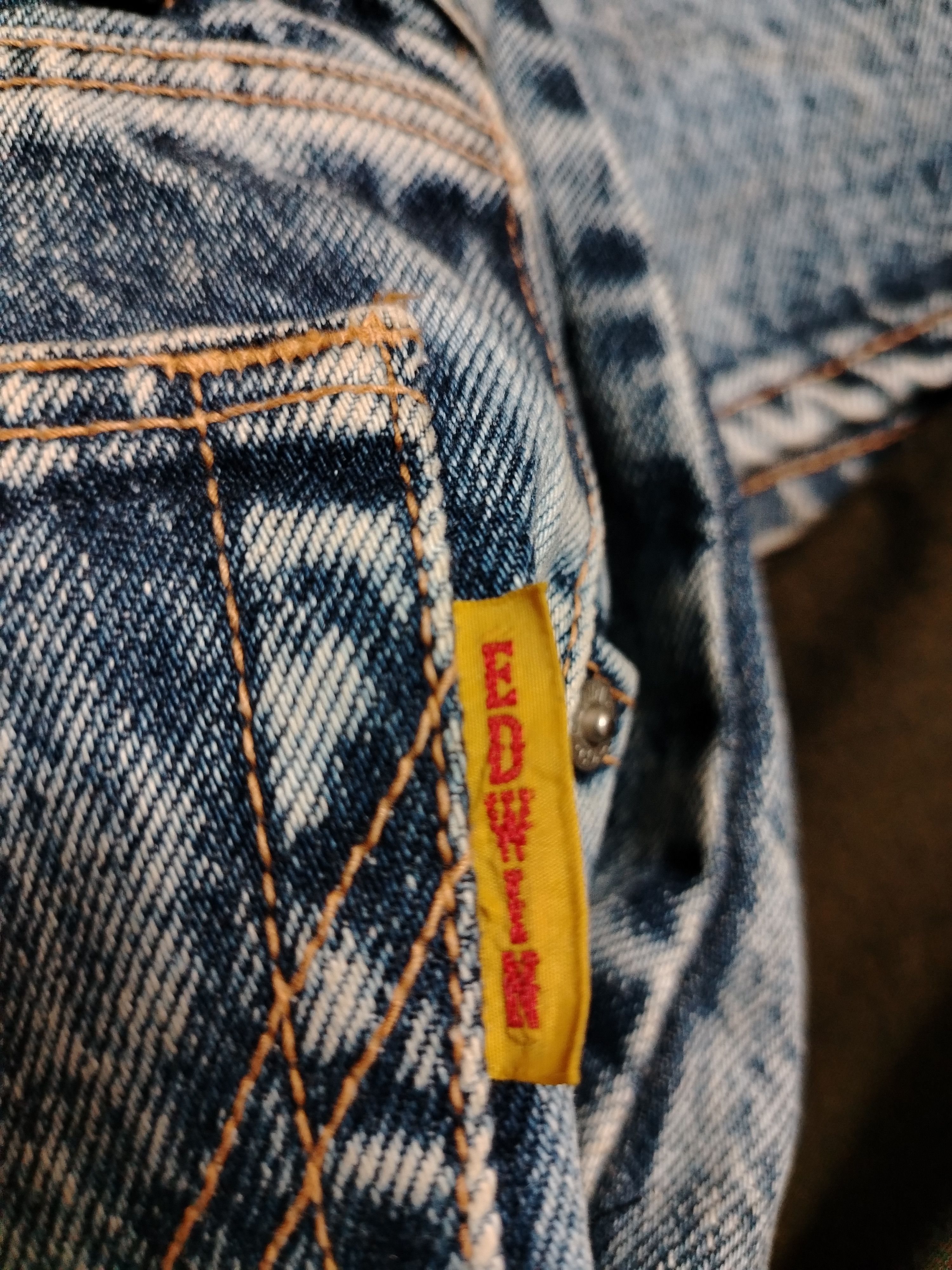 Edwin Vintage Edwin Acid Wash Size US 34 / EU 50 - 6 Thumbnail