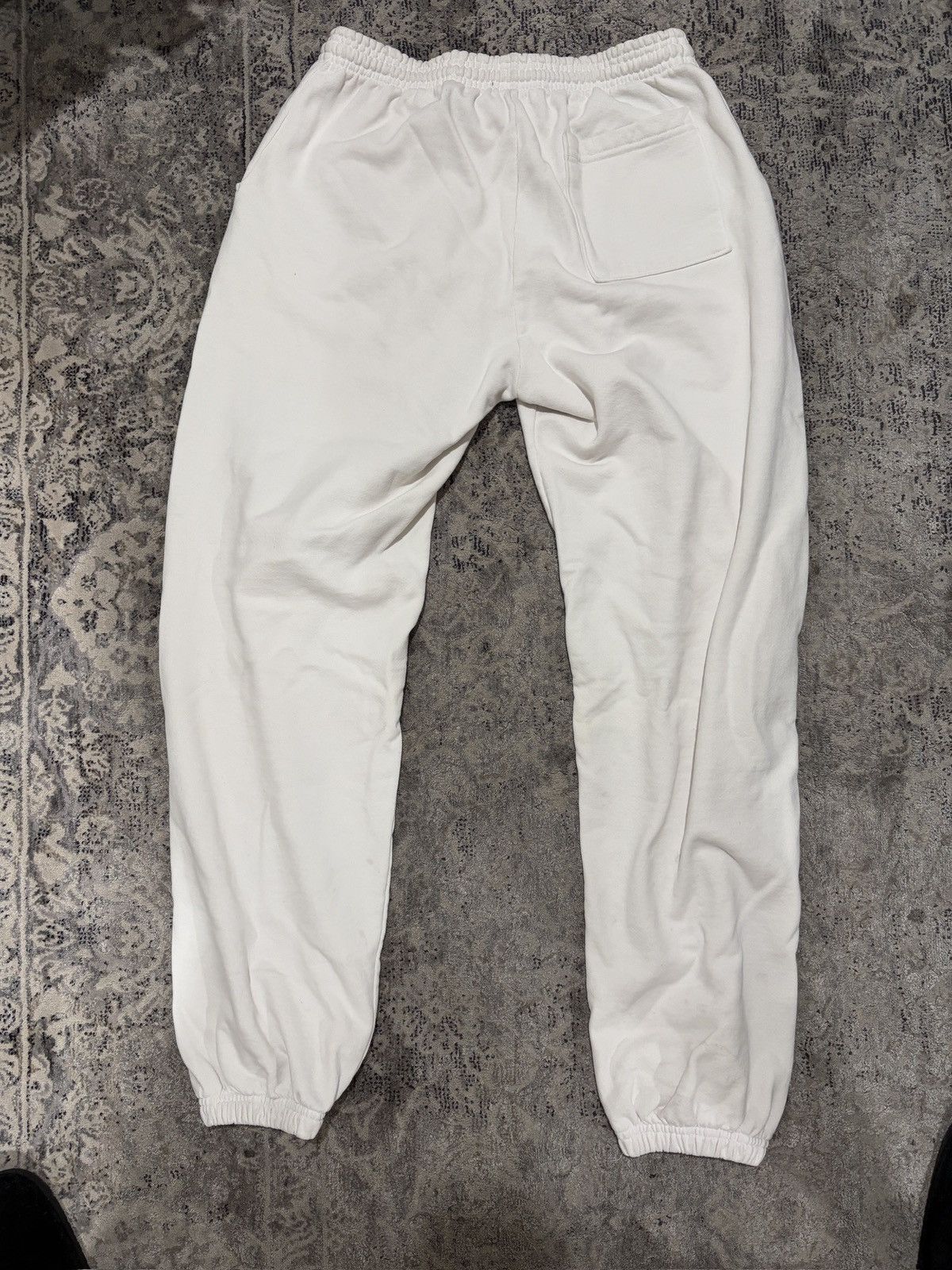 Sp5der Sp5der Worldwide Sweatpants - Egg Shell Size US 32 / EU 48 - 4 Thumbnail