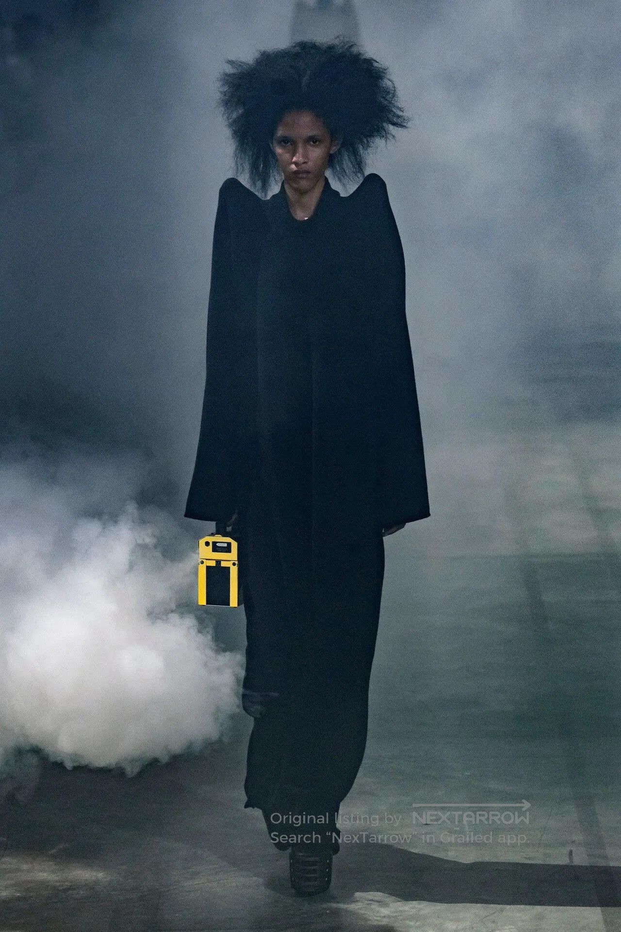 Rick Owens Rick Owens Black Batwing Sleeve Jacket. Size US S / EU 44-46 / 1 - 2 Thumbnail
