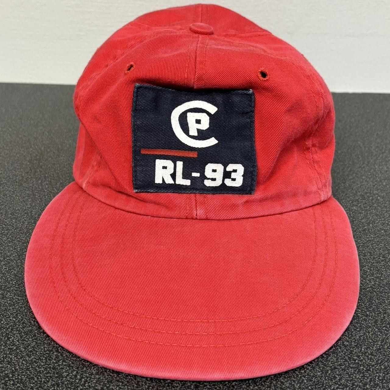 Polo Ralph Lauren Vintage 1993 Ralph Lauren Polo Long Brim/Bill stadium Hat Size ONE SIZE - 1 Thumbnail