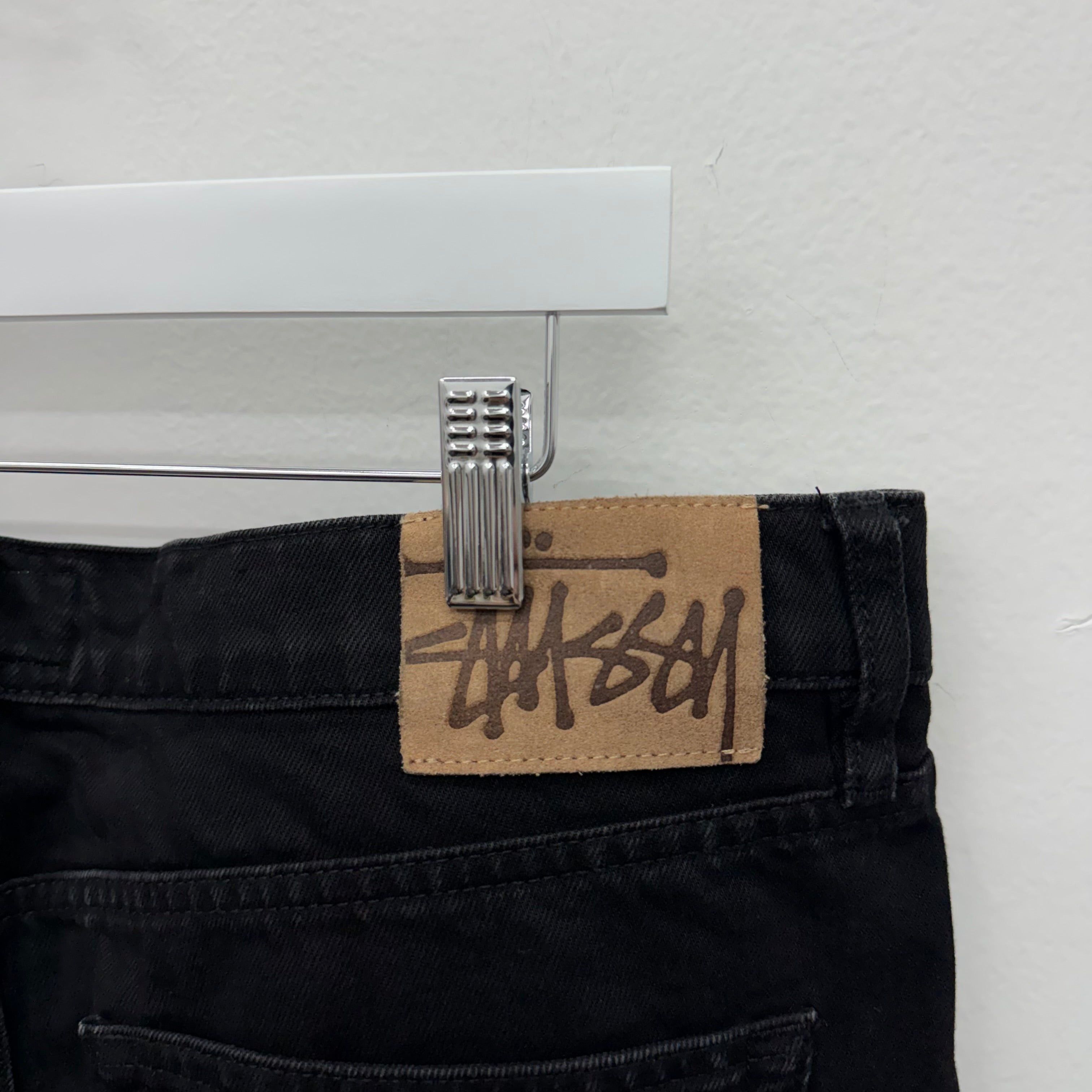 Stussy Stussy Black New Classic Denim Jeans - Size 36 Size US 36 / EU 52 - 3 Thumbnail