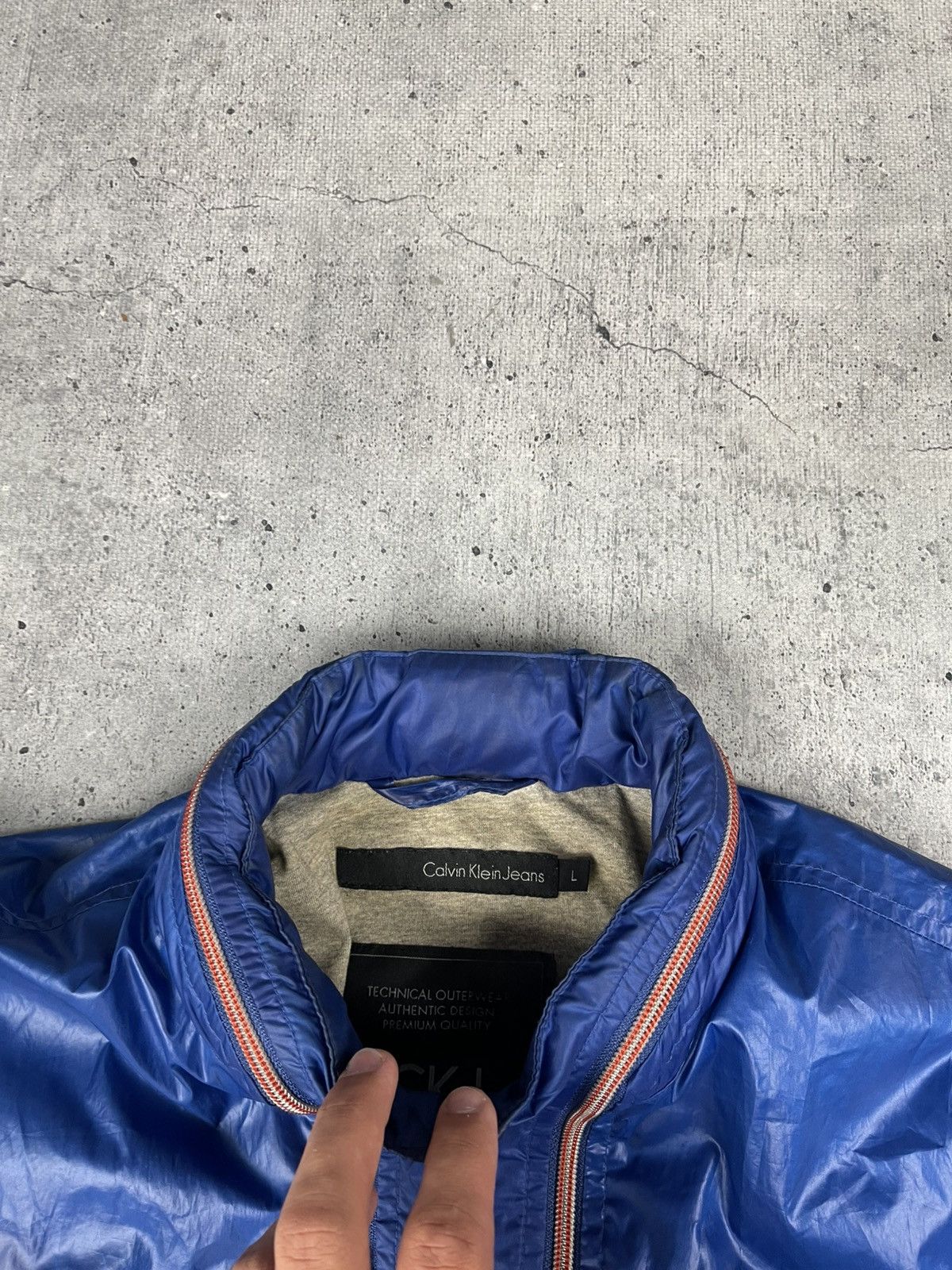 Calvin Klein Calvin Klein Rain Y2K Vintage Jacket Size US L / EU 52-54 / 3 - 6 Thumbnail
