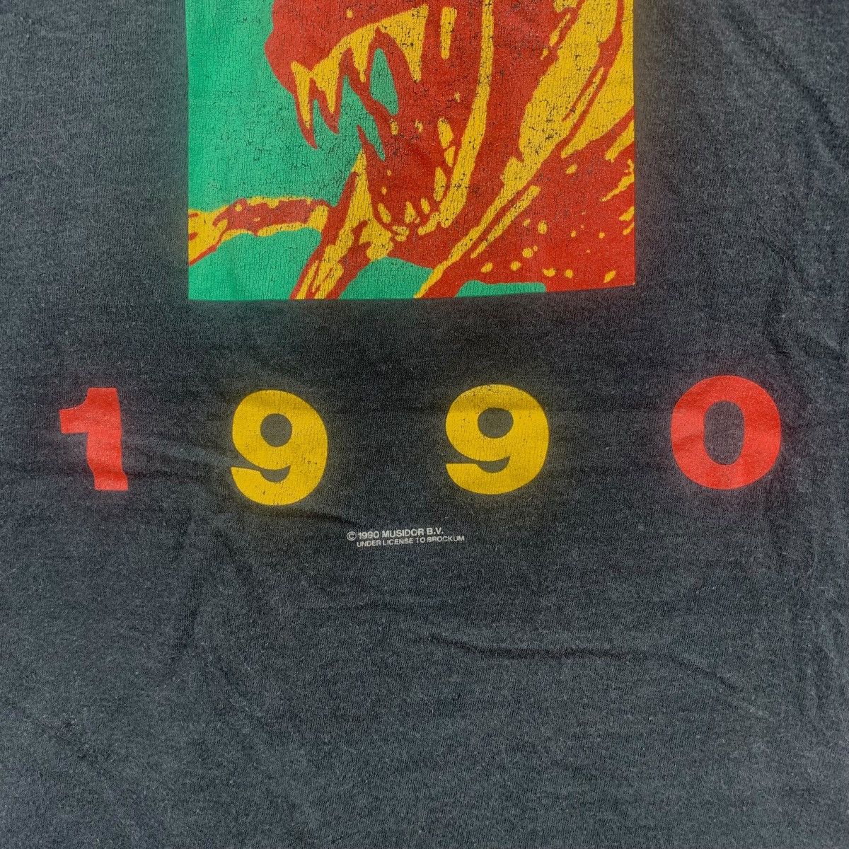 Band Tees Vintage THE ROLLING STONES x ANDY WARHOL 1990 Tour Tee Shirt Size US S / EU 44-46 / 1 - 11 Thumbnail